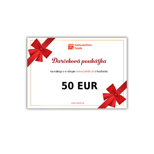 Darčeková poukážka - 50 eur