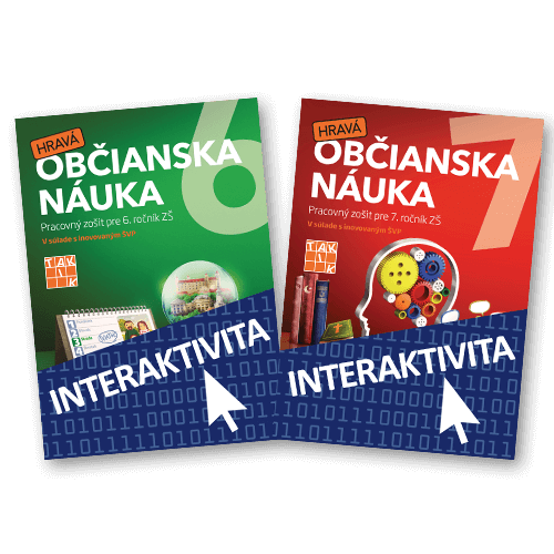 Balíček - Interaktívny Hravá Občianska náuka pre 6. - 7. ročník (licencia na 1 rok)