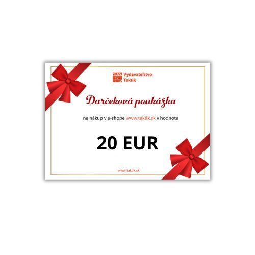 Darčeková poukážka - 20 eur