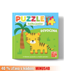 Puzzle kniha junior - Divočina