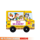 Ideme na koncert - kniha na kolesách