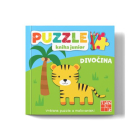 Puzzle kniha junior - Divočina